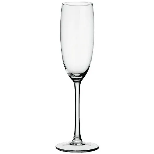 Krat met 40 Champagne flûtes luxe